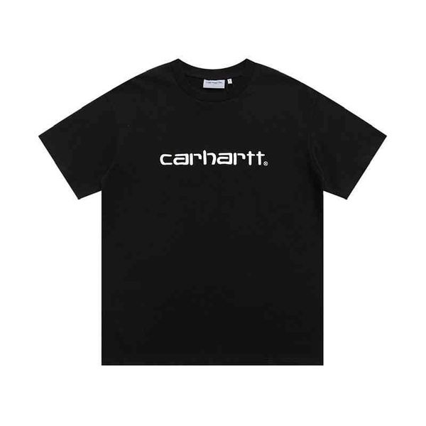 carthartss classic embroidered tshirt men 2022 summer students loose and versatile fashion brand short women, White;black
carthartss classic embroidered tshirt men 2022 summer students loose and versatile fashion brand short women, White;black
