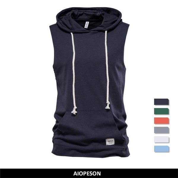 aiopeson 100% cotton men' tank sport basketball hooded sleeveless t shirts bodybuilding gym t-shirt clothing men 220425, White;black
aiopeson 100% cotton men' tank sport basketball hooded sleeveless t shirts bodybuilding gym t-shirt clothing men 220425, White;black
