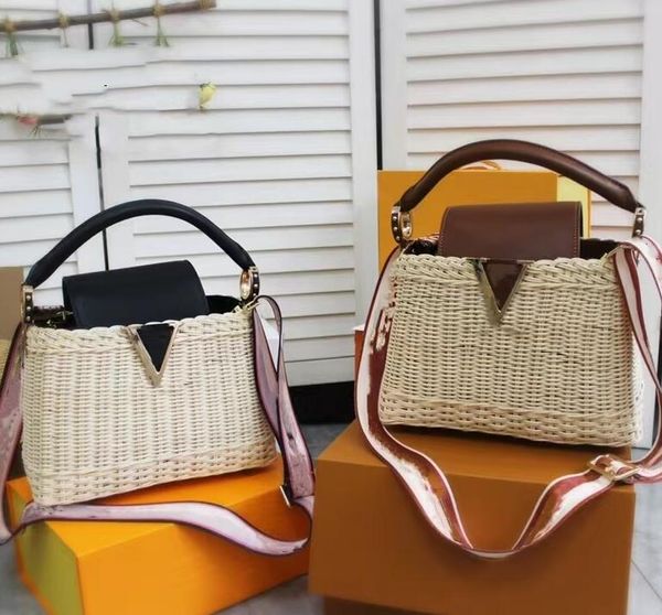 rattan plaited totes metal logo fashion womens simple elegance letter printing shoulder straps zipper design luxury brand messenger bag brai
rattan plaited totes metal logo fashion womens simple elegance letter printing shoulder straps zipper design luxury brand messenger bag brai