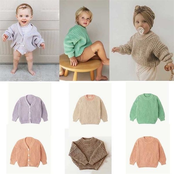ins autumn and winter boys and girls solid color cotton knitted pullover cardigan sweater lj201128, Blue
ins autumn and winter boys and girls solid color cotton knitted pullover cardigan sweater lj201128, Blue
