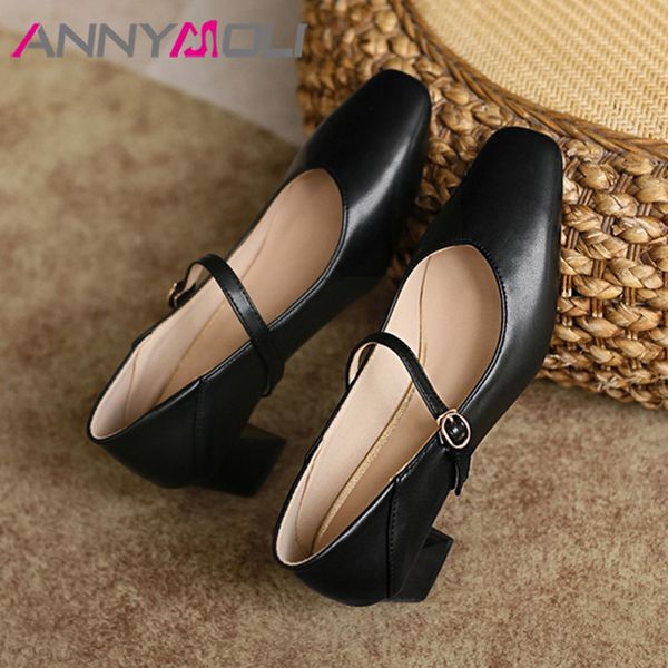 annymoli mary janes shoes women chunky spring heels pumps square toe fashion med heel buckle strap footwear autumn beige black
annymoli mary janes shoes women chunky spring heels pumps square toe fashion med heel buckle strap footwear autumn beige black