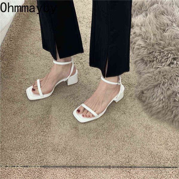 sandals 2022 summer high heel fashion women square toe ankle strap white narrow band gladiator 220704, Black
sandals 2022 summer high heel fashion women square toe ankle strap white narrow band gladiator 220704, Black