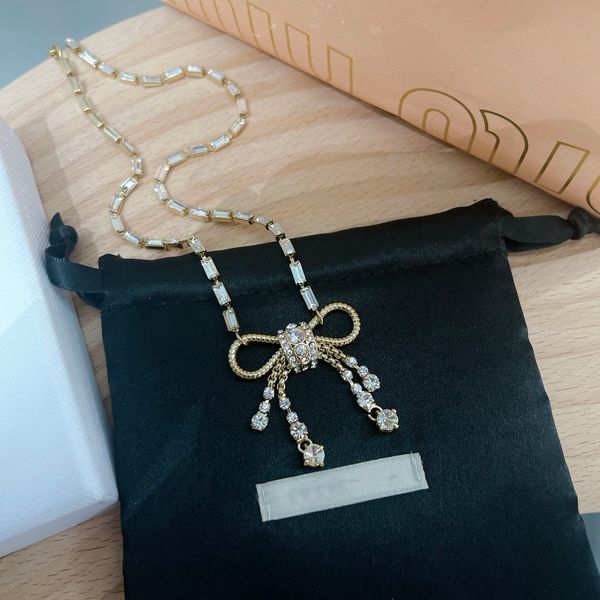 designer jewelry women's necklaces bows diamonds necklace stainless steel gold plated waterproof and colorfast, Silver
designer jewelry women's necklaces bows diamonds necklace stainless steel gold plated waterproof and colorfast, Silver