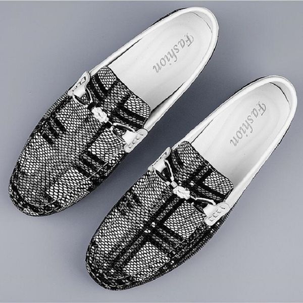 brand shoes classic genuine leather loafers slip-on driving pattern men casual moccasins office shoes da52, Black
brand shoes classic genuine leather loafers slip-on driving pattern men casual moccasins office shoes da52, Black