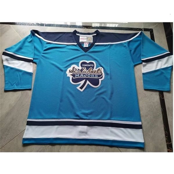 c2604 uf custom hockey jersey men youth women vintage ohl st. michaels majors rare high school size s-6xl or any name and number jersey, Black
c2604 uf custom hockey jersey men youth women vintage ohl st. michaels majors rare high school size s-6xl or any name and number jersey, Black
