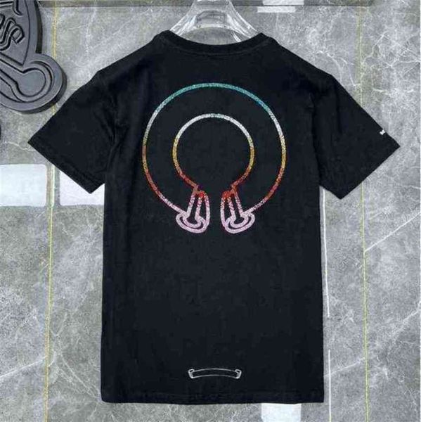 ch classic summer designer t shirts short sleeves letter horseshoe sanskrit cross print sweatshirts t-shirts woman loose tees utjz, White;black
ch classic summer designer t shirts short sleeves letter horseshoe sanskrit cross print sweatshirts t-shirts woman loose tees utjz, White;black