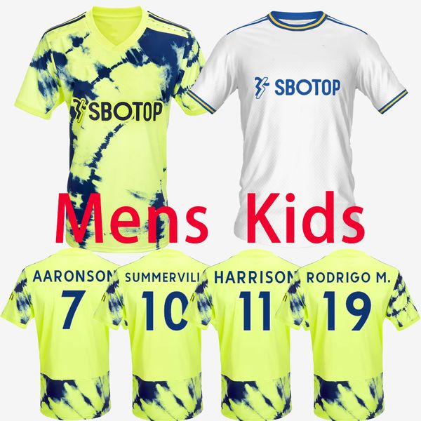 22 23 men kids kit soccer jersey leeds aaronson sinisterra adams kristensen roca bamford harrison koch 2022 2023 football shirt united unifo, Black;yellow
22 23 men kids kit soccer jersey leeds aaronson sinisterra adams kristensen roca bamford harrison koch 2022 2023 football shirt united unifo, Black;yellow