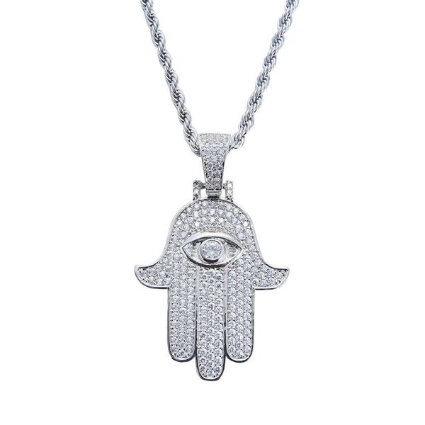 fashion-hamsa hand pendant necklaces for men women hand of fatima diamonds necklace judea arab religious protector jewelry real go3048, Silver
fashion-hamsa hand pendant necklaces for men women hand of fatima diamonds necklace judea arab religious protector jewelry real go3048, Silver