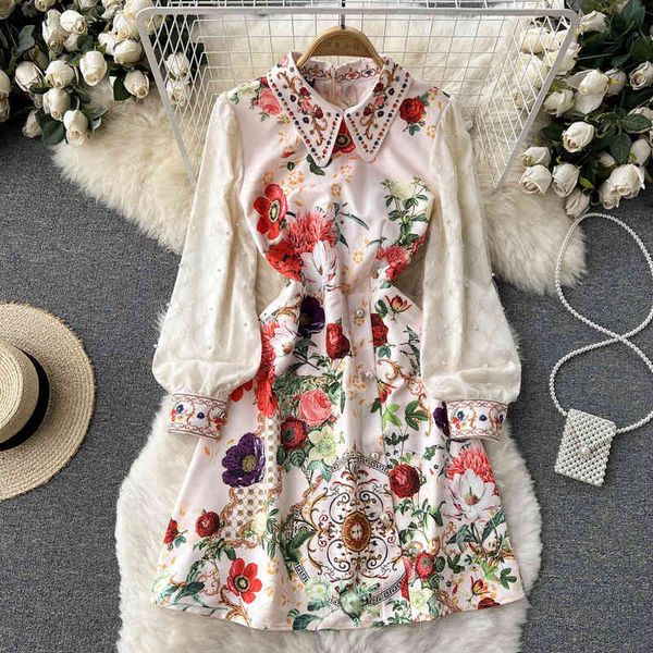casual dresses spring fashion elegant temperament mesh nail bead long sleeve waist closing small print doll collar dress qqaa, Black;gray
casual dresses spring fashion elegant temperament mesh nail bead long sleeve waist closing small print doll collar dress qqaa, Black;gray