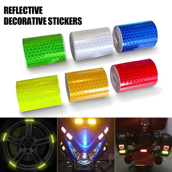 car reflective strips decals stickers 5cm*100cm night safety warning tape reflector automobiles motorcycle styling decoration protective fil
car reflective strips decals stickers 5cm*100cm night safety warning tape reflector automobiles motorcycle styling decoration protective fil