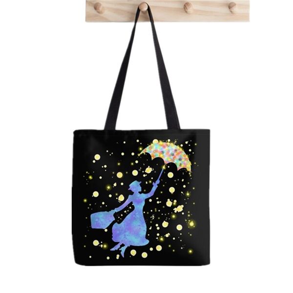 women magic mary poppins pattern printed kawaii bag harajuku shopping canvas shopper bag girl handbag tote shoulder lady bag
women magic mary poppins pattern printed kawaii bag harajuku shopping canvas shopper bag girl handbag tote shoulder lady bag