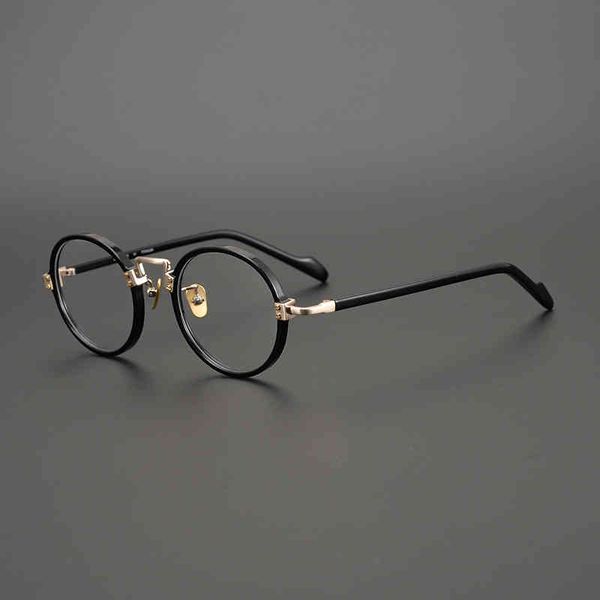small round frame pure titanium medium gold beam plate glasses men's and women's square face can be equipped with high, White;black
small round frame pure titanium medium gold beam plate glasses men's and women's square face can be equipped with high, White;black