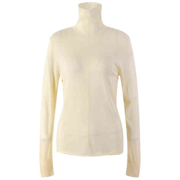 women's knits tees multicolor high collar wool bottomed sweater women's autumn and winter solid slim fitting long sleeve pile neck, White
women's knits tees multicolor high collar wool bottomed sweater women's autumn and winter solid slim fitting long sleeve pile neck, White