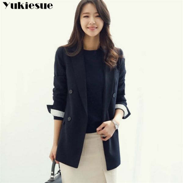 blazer suits spring autumn women s blazers new jackets for women suit european style slim office lady blazer 210412, White;black
blazer suits spring autumn women s blazers new jackets for women suit european style slim office lady blazer 210412, White;black