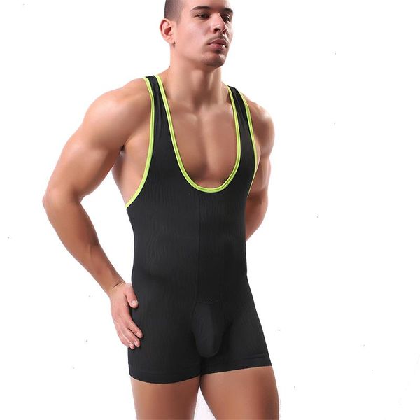 mens bodybuilding underwear shapers stretch tight males leotard wrestling singlet jumpsuit bodysuit tank, White;black
mens bodybuilding underwear shapers stretch tight males leotard wrestling singlet jumpsuit bodysuit tank, White;black