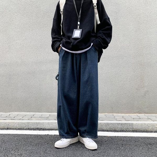 men's jeans korean style hip hop fashion straight kpop ulzzang couple denim trousers loose harajuku casual cargo pants men clothingmen&, Blue
men's jeans korean style hip hop fashion straight kpop ulzzang couple denim trousers loose harajuku casual cargo pants men clothingmen&, Blue