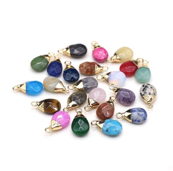 pendant necklaces natural stone pendants waterdrop shape faceted mixed crystal agate necklace accessories charms for jewelry making b ambcz, Silver
pendant necklaces natural stone pendants waterdrop shape faceted mixed crystal agate necklace accessories charms for jewelry making b ambcz, Silver