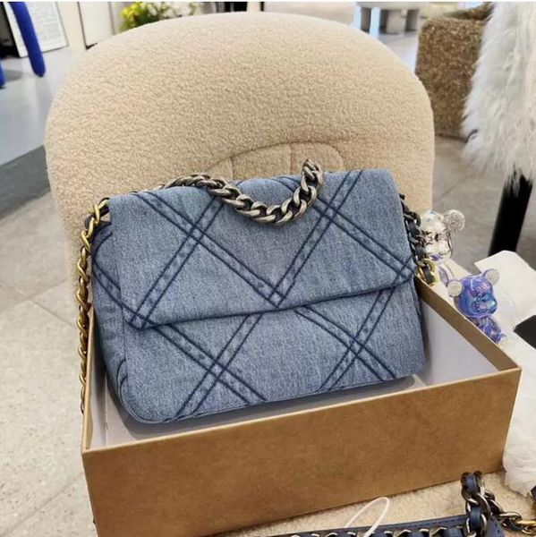 tz classic jumbo designer bag women deep blue blue denim cowboy tote bags silver metal handle hardware multicolor chain diamond quilting han
tz classic jumbo designer bag women deep blue blue denim cowboy tote bags silver metal handle hardware multicolor chain diamond quilting han