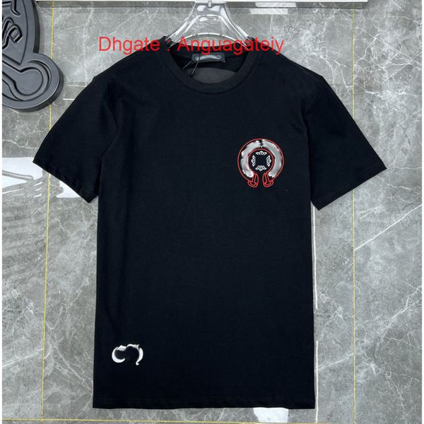 men's luxury summer t shirts brand ch man t-shirt fashion women cross sanskrit tees letter horseshoe short sleeve designer tshirts boy, White;black
men's luxury summer t shirts brand ch man t-shirt fashion women cross sanskrit tees letter horseshoe short sleeve designer tshirts boy, White;black