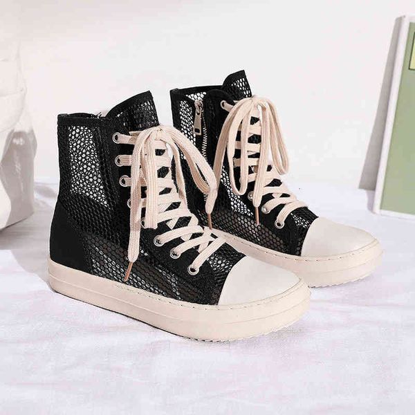 boots thick bottom breathable mesh boots high fishing net hollowed out student shoes ins martin fashion laes, Black
boots thick bottom breathable mesh boots high fishing net hollowed out student shoes ins martin fashion laes, Black
