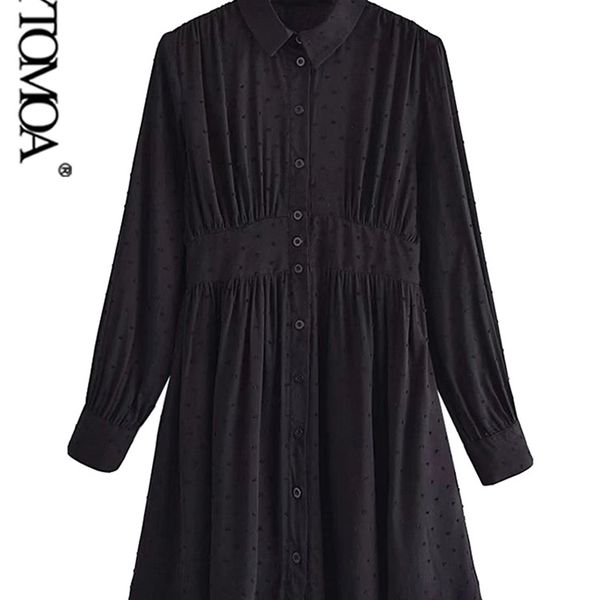 women chic fashion jacquard pleated mini dress vintage long sleeve buttonup female dresses vestidos mujer 220526, Black;gray
women chic fashion jacquard pleated mini dress vintage long sleeve buttonup female dresses vestidos mujer 220526, Black;gray