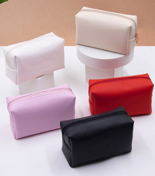 50pcs cosmetic bags women pu solid make up pouch travel wash toiletry organizer mix color
50pcs cosmetic bags women pu solid make up pouch travel wash toiletry organizer mix color