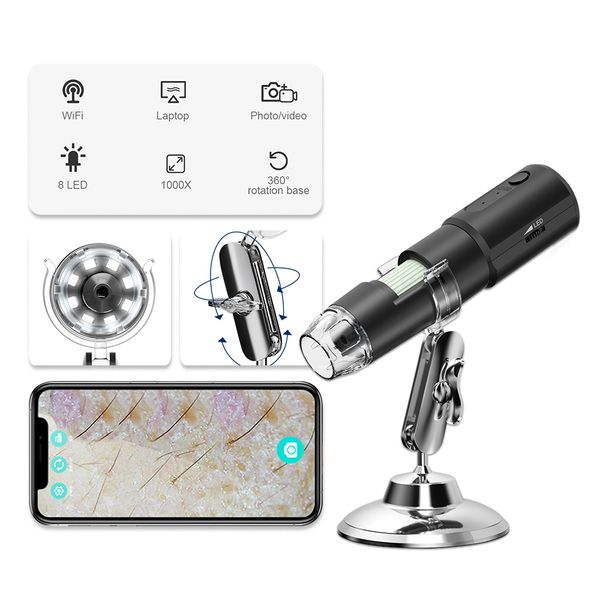 digital microscope camera wifi wireless electron dermatoscope scalp detection pores magnifier facial skin analyzer machine 1000x
digital microscope camera wifi wireless electron dermatoscope scalp detection pores magnifier facial skin analyzer machine 1000x