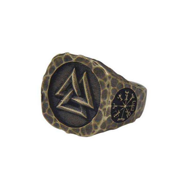 cluster rings vintage viking triangle amulet metal ring nordic men classic casual jewelry 220422, Golden;silver
cluster rings vintage viking triangle amulet metal ring nordic men classic casual jewelry 220422, Golden;silver