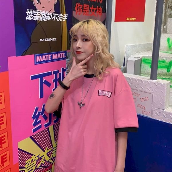 nicemix japan lolita style hrajuku tee shirts women summer oversized short sleeve kawaii t-shirt pink school girl tee 220506, White
nicemix japan lolita style hrajuku tee shirts women summer oversized short sleeve kawaii t-shirt pink school girl tee 220506, White