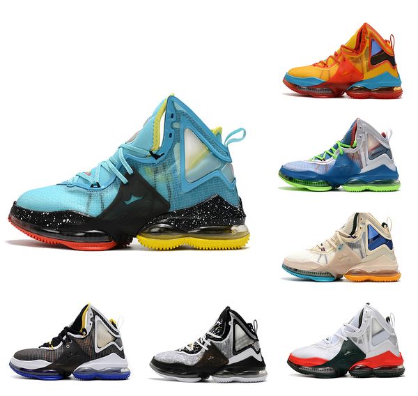 lebrons 19 xix basketball shoes uniform hook space jam dutch blue harwood classic hook bred yakuda local boots online store training sneaker, White;red