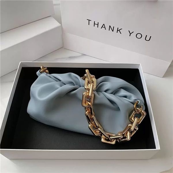 designer fashion shoulder underarm bag female 2021 popular new summer fold wide gold chain clouds white
designer fashion shoulder underarm bag female 2021 popular new summer fold wide gold chain clouds white