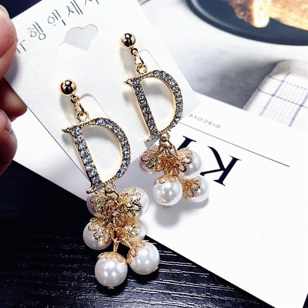 pearl flower earrings tassel letter long asymmetric earring for women color allergy bridesmaid wedding party jewrly281o, Silver
pearl flower earrings tassel letter long asymmetric earring for women color allergy bridesmaid wedding party jewrly281o, Silver