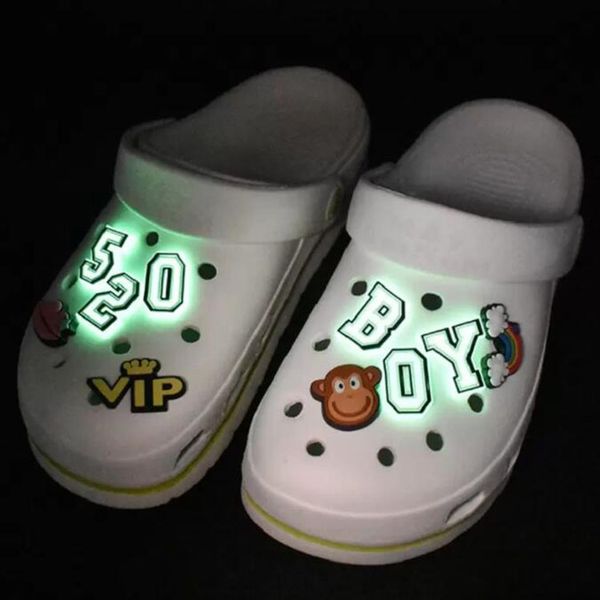 luminous letter number croc charms pvc shoecharms buckle soft rubber clog garden shoe flower decoration part gift, White;pink
luminous letter number croc charms pvc shoecharms buckle soft rubber clog garden shoe flower decoration part gift, White;pink