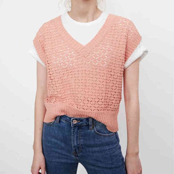 xnwmnz za vintage loose pullover female vest v neck fashion knit tank sleeveless sweater women casual 210513, Black;white
xnwmnz za vintage loose pullover female vest v neck fashion knit tank sleeveless sweater women casual 210513, Black;white