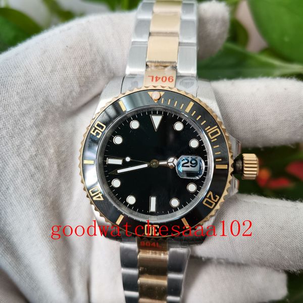 u1 men watch 116613 126613 40mm black dial 2813 movement two tone gold stainless steel bracelet automatic mens outdoor watchs watches, Slivery;brown
u1 men watch 116613 126613 40mm black dial 2813 movement two tone gold stainless steel bracelet automatic mens outdoor watchs watches, Slivery;brown