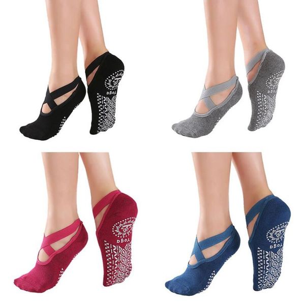 women bandage sports yoga socks anti-slip sock quick-dry damping pilates ballet socks good grip gifts 6 colors, Black
women bandage sports yoga socks anti-slip sock quick-dry damping pilates ballet socks good grip gifts 6 colors, Black