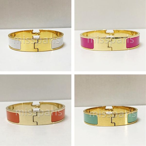 rainbow bangle enamel bracelets men and women titanium steel gold letter buckle deisgber bracelet fashion jewelry 31 colors, Black
rainbow bangle enamel bracelets men and women titanium steel gold letter buckle deisgber bracelet fashion jewelry 31 colors, Black