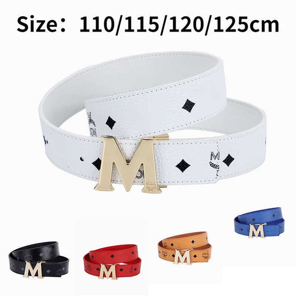 2022 famous brand designer fashion letter m buckle men's waist belt classic luxury wholesale man/boy black white red blue yellow, Black;brown
2022 famous brand designer fashion letter m buckle men's waist belt classic luxury wholesale man/boy black white red blue yellow, Black;brown