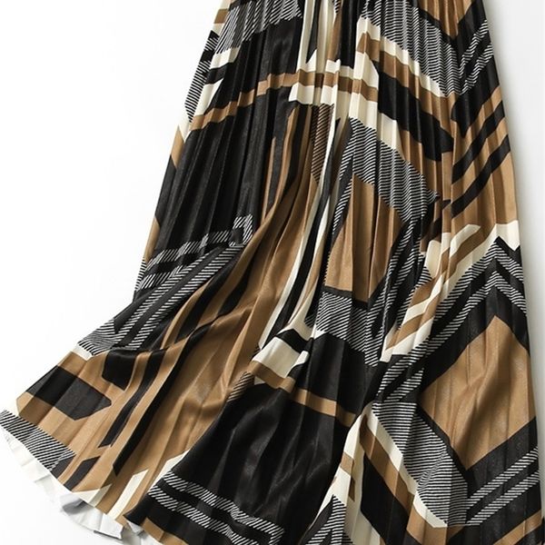 surmiitro spring summer fashion midi long pleated skirt women korean style mid-length high waist a line female 220317, Black
surmiitro spring summer fashion midi long pleated skirt women korean style mid-length high waist a line female 220317, Black