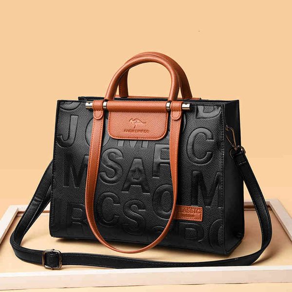bags handbags large capacity embossed letter women's handbag 2022 autumn and winter fashion single shoulder messenger bag, Black;red
bags handbags large capacity embossed letter women's handbag 2022 autumn and winter fashion single shoulder messenger bag, Black;red
