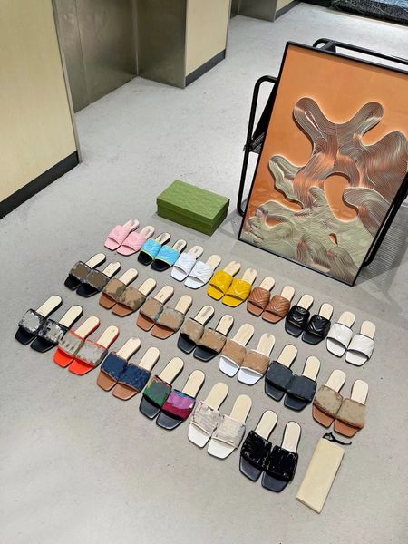2022 classic slippers canvas platform slippers real leather beach slides outdoor party sandals beige brick red colors, Black
2022 classic slippers canvas platform slippers real leather beach slides outdoor party sandals beige brick red colors, Black