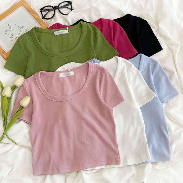 women's t-shirt 2022 recommended shoulder type large elastic white solid color bm style u-neck slim fit versatile short t-shirt vhl1
women's t-shirt 2022 recommended shoulder type large elastic white solid color bm style u-neck slim fit versatile short t-shirt vhl1