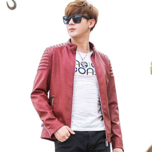 jacket new autumn motorcycle leather men pu leather jacket jaqueta de couro masculina mens leather black red coats t220728 2 dfwy, Black;brown
jacket new autumn motorcycle leather men pu leather jacket jaqueta de couro masculina mens leather black red coats t220728 2 dfwy, Black;brown