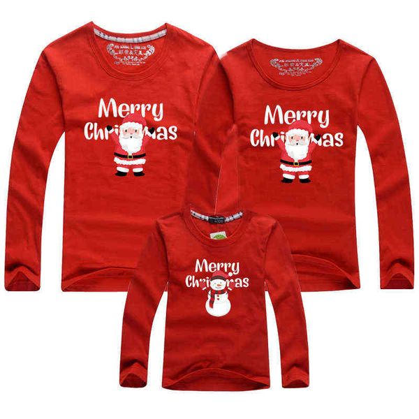 father mother son daughter clothes new year mom dad and me t-shirt christmas family matching long sleeve cotton l220715, Blue
father mother son daughter clothes new year mom dad and me t-shirt christmas family matching long sleeve cotton l220715, Blue