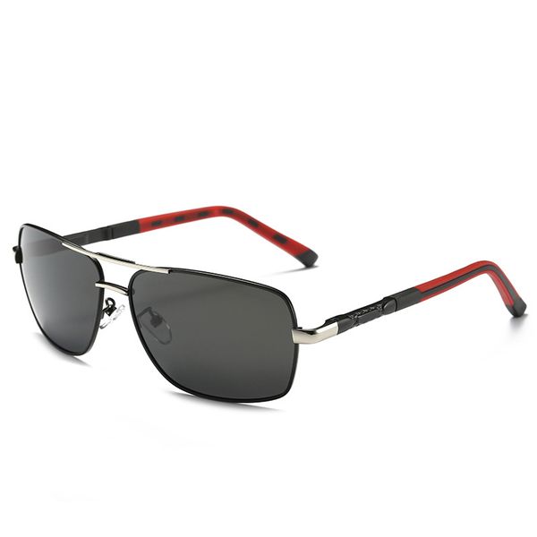 2022 new retro classic male sunglasses polarized sun shade driving square glasses 8724, White;black
2022 new retro classic male sunglasses polarized sun shade driving square glasses 8724, White;black