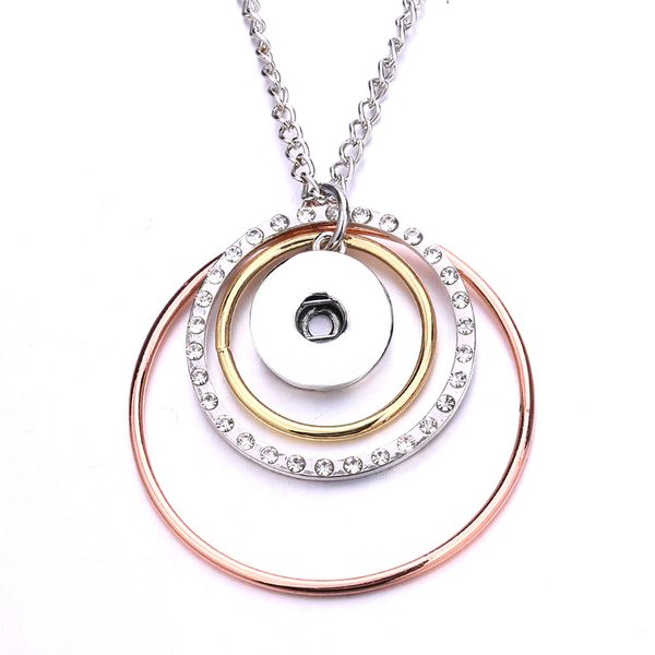 snap button jewelry three big circle rose gold silver rhinestone pendant fit 18mm snaps buttons necklace for women men noosa d348
snap button jewelry three big circle rose gold silver rhinestone pendant fit 18mm snaps buttons necklace for women men noosa d348