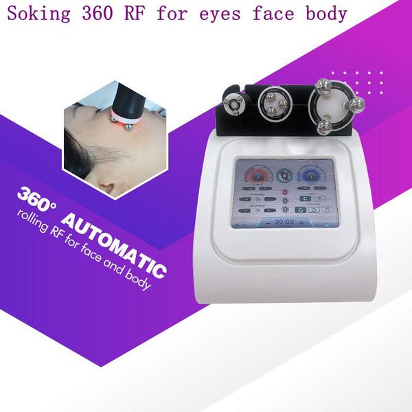 360 degree rotating rf skin tightening machine roller radio frequency slimming massage body contouring with led light therapy eyes face body
360 degree rotating rf skin tightening machine roller radio frequency slimming massage body contouring with led light therapy eyes face body
