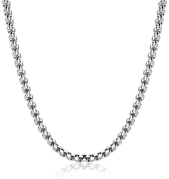 5pcs lot in bulk silver 2/3/4/5mm 24'' square rollo chain stainless steel necklace round box necklace for men women
5pcs lot in bulk silver 2/3/4/5mm 24'' square rollo chain stainless steel necklace round box necklace for men women