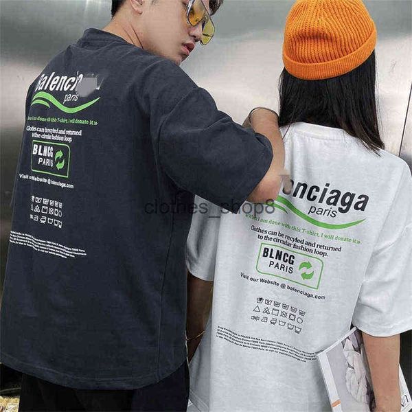 classic designer t shirts balencaigass men's sweaters hoodies tide brand green printing and wo short sleeve wave round neck couple, White;black
classic designer t shirts balencaigass men's sweaters hoodies tide brand green printing and wo short sleeve wave round neck couple, White;black