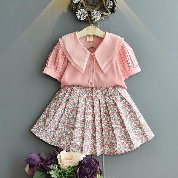 clothing sets children's 2022 summer girl sweet organza ruffled collar puff sleeve shirt floral pleated skirt suit kids clothes, White
clothing sets children's 2022 summer girl sweet organza ruffled collar puff sleeve shirt floral pleated skirt suit kids clothes, White